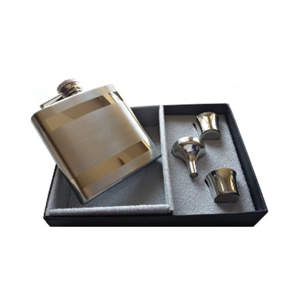 5oz Q-bic Hip Flask