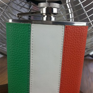 Republic of Ireland Hip Flask with Gift Box