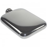 Luxurious Cushion Engraved Hip Flask