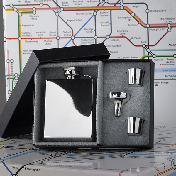 5oz Q-bic Hip Flask