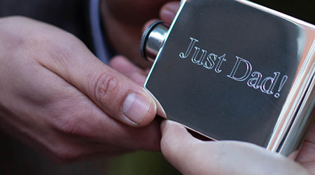 Free Hip Flask Engraving