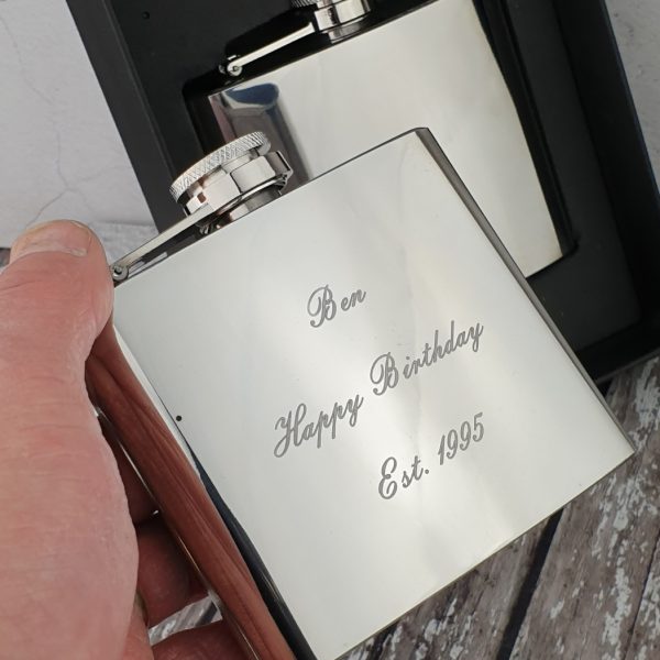 Personalised Hip Flasks - Delivered Ireland & Worldwide.